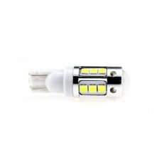 LED lemputė T10 / T15 / W5W / W16W geltona AMBER