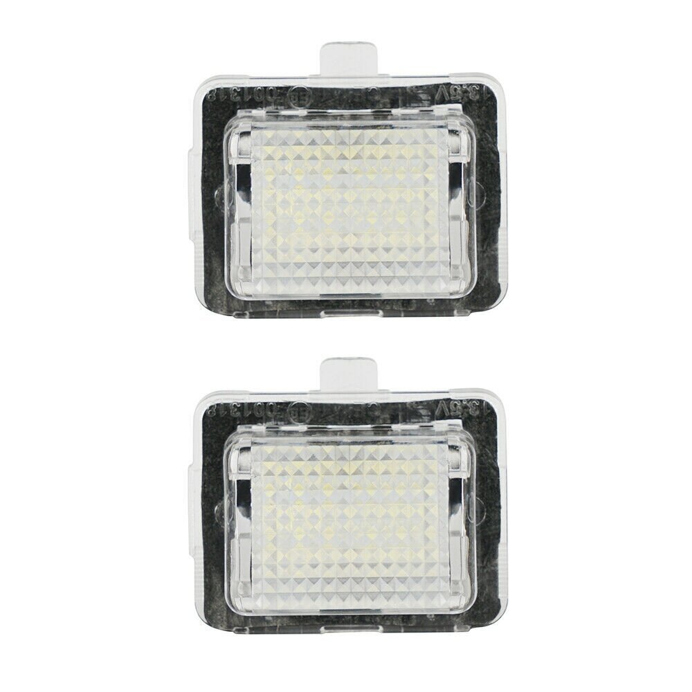 2x LED MB W204, W212, W216, W221, W207 18 SMD 3w/12v Sertifikuotas numerio apšvietimo lemputės 5