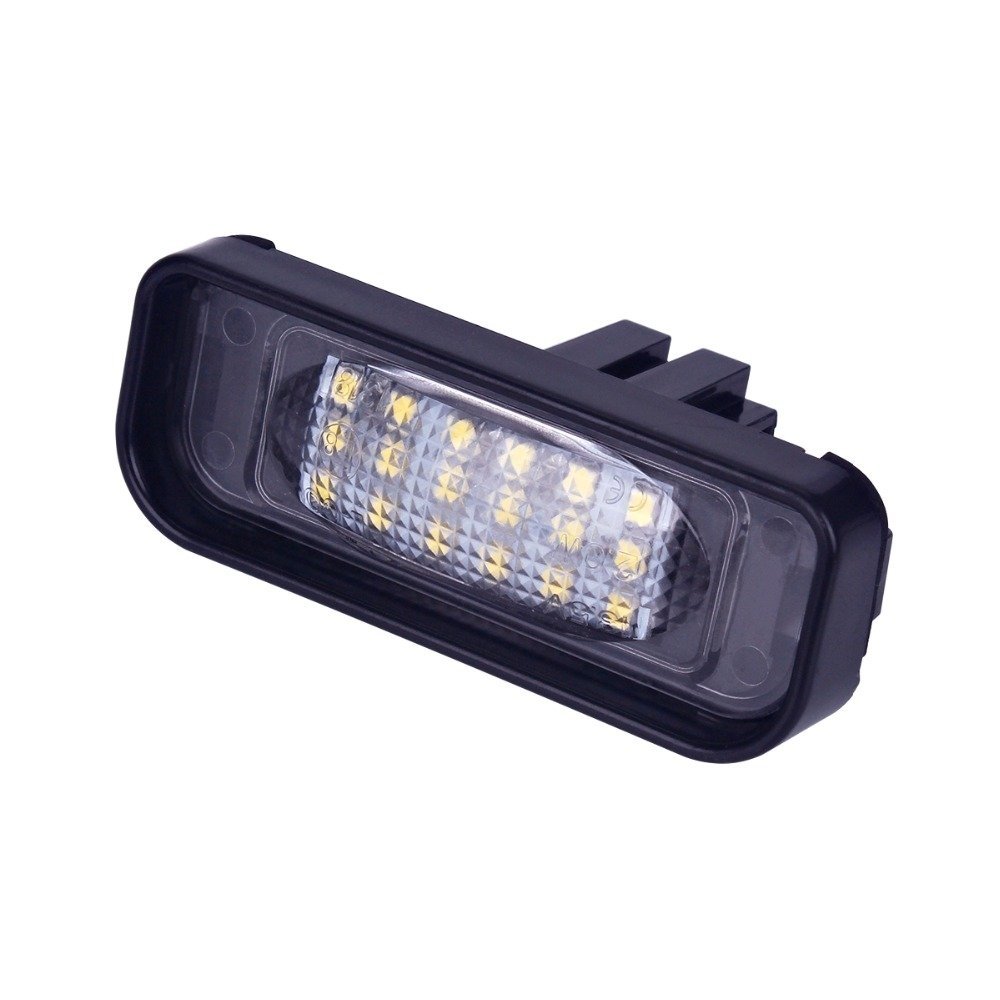 Sertifikuotas 2x LED MB W220 99-05 S-class 18 SMD 3w/12v numerio apšvietimo lemputės 5