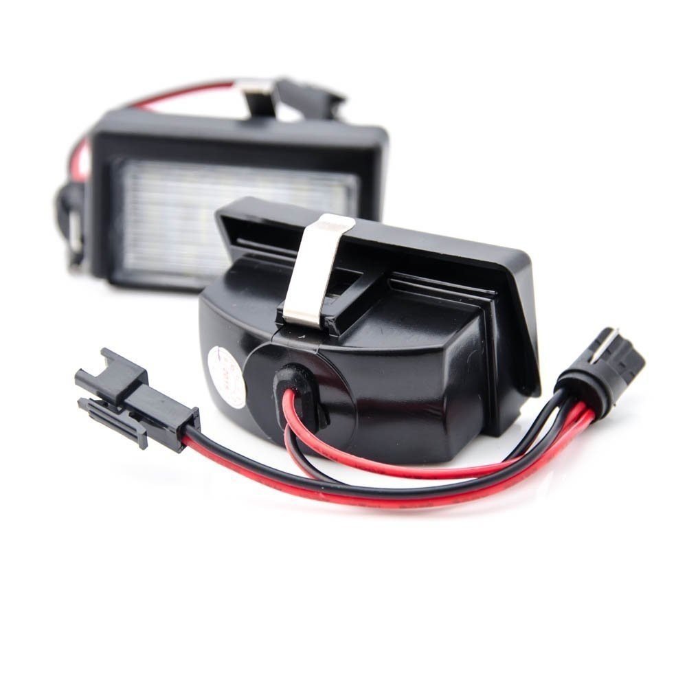 Sertifikuotas 2x LED MB ML W164 18 SMD 3w/12v numerio apšvietimo lemputės 4