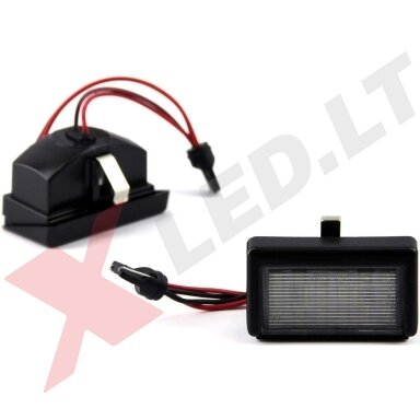 Sertifikuotas 2x LED MB ML W164 18 SMD 3w/12v numerio apšvietimo lemputės Sertifikuotas 2x LED MB ML W164 18 SMD 3w/12v numerio apšvietimo lemputės