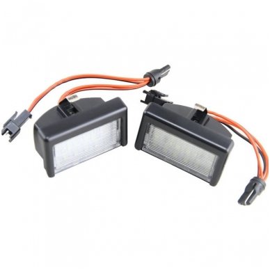 Sertifikuotas 2x LED MB ML W164 18 SMD 3w/12v numerio apšvietimo lemputės 5 Sertifikuotas 2x LED MB ML W164 18 SMD 3w/12v numerio apšvietimo lemputės 5