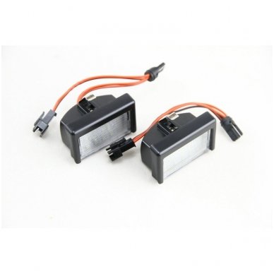 Sertifikuotas 2x LED MB ML W164 18 SMD 3w/12v numerio apšvietimo lemputės 6 Sertifikuotas 2x LED MB ML W164 18 SMD 3w/12v numerio apšvietimo lemputės 6