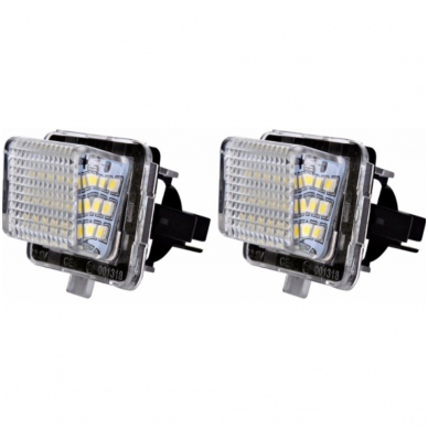 Sertifikuotas 2x LED MB W204,, W212, W216, W221 18 SMD 3w/12v numerio apšvietimo lemputės Sertifikuotas 2x LED MB W204,, W212, W216, W221 18 SMD 3w/12v numerio apšvietimo lemputės