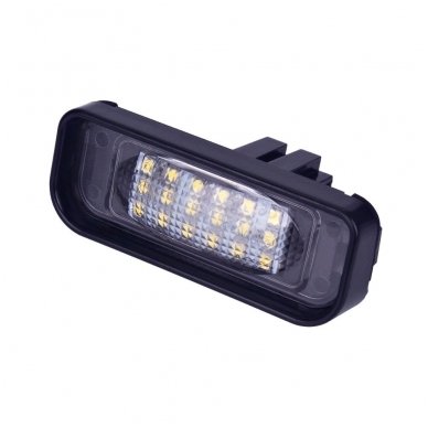 2x LED MB W220 99-05 S-class 18 SMD 3w/12v numerio apšvietimo lemputės 4