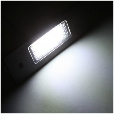 Sertifikuotas 2x Led OEM Error-free numerio apšvietimas BMW 1/ 6 - serijos 24 SMD 6000k 1 Sertifikuotas 2x Led OEM Error-free numerio apšvietimas BMW 1/ 6 - serijos 24 SMD 6000k 1