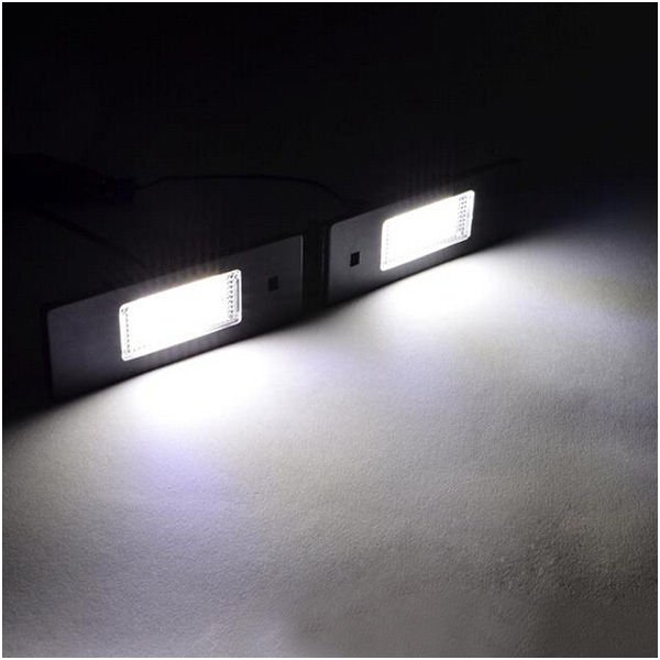 Sertifikuotas 2x Led OEM Error-free numerio apšvietimas BMW 1/ 3/ 5/ X - serijos 18 SMD 6000k 5