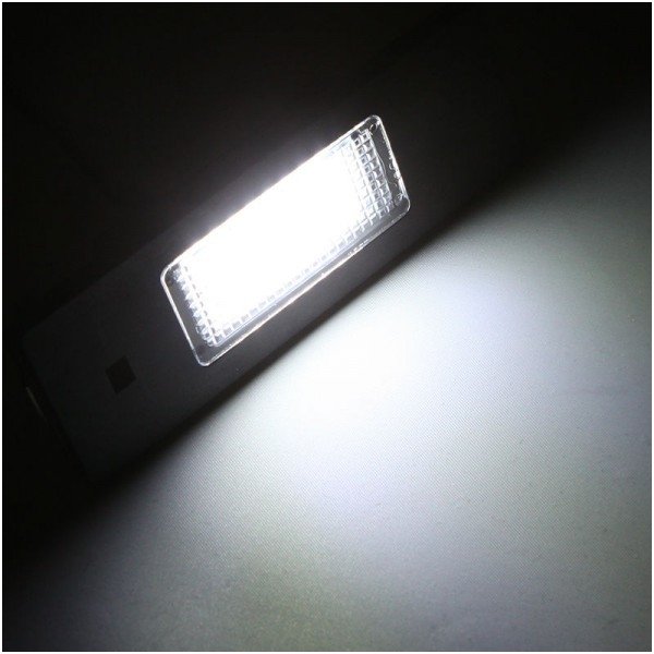 Sertifikuotas 2x Led OEM Error-free numerio apšvietimas BMW 1/ 6 - serijos 24 SMD 6000k 1