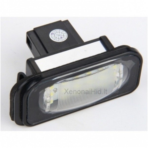 Sertifikuotas 2x Led OEM Error-free numerio apšvietimas Mercedes Benz W203-4D sedano, CLK A209 W209 C209 1