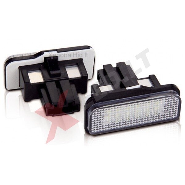 Sertifikuotas 2x Led OEM Error-free numerio apšvietimas Mercedes Benz W203-5D Universal, W211, W211 Universal, W219, R171 Sertifikuotas 2x Led OEM Error-free numerio apšvietimas Mercedes Benz W203-5D Universal, W211, W211 Universal, W219, R171