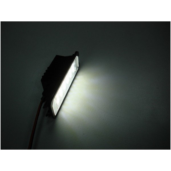 Sertifikuotas 2x Led OEM Error-free numerio apšvietimas Volkswagen PORSCHE SKODA automobilių 18 SMD 6000k 5 Sertifikuotas 2x Led OEM Error-free numerio apšvietimas Volkswagen PORSCHE SKODA automobilių 18 SMD 6000k 5