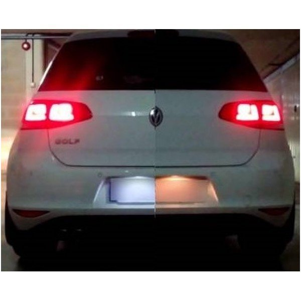 2x Sertifikuotas Led OEM Error-free numerio apšvietimas Volkswagen, Škoda automobilių 18 SMD 6000k 4 2x Sertifikuotas Led OEM Error-free numerio apšvietimas Volkswagen, Škoda automobilių 18 SMD 6000k 4