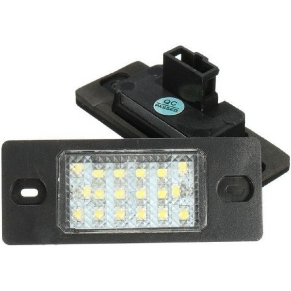 Sertifikuotas 2x Led OEM Error-free numerio apšvietimas  Volkswagen Porsche automobilių 18 SMD 6000k
