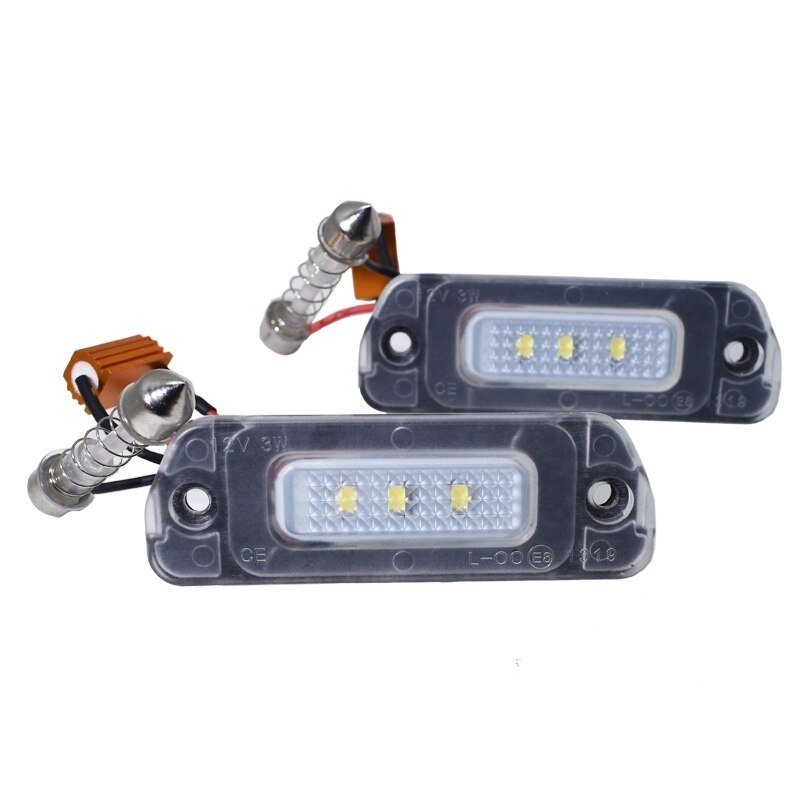 2x LED Mercedes - Benz GL ML R Sertifikuotas numerio apšvietimo lemputės 2x LED Mercedes - Benz GL ML R Sertifikuotas numerio apšvietimo lemputės