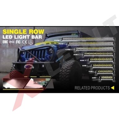 MINI LED BAR žibintas 200W 12-24V COMBO 108cm MINI LED BAR žibintas 200W 12-24V COMBO 108cm