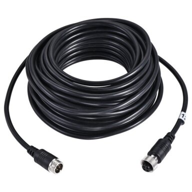 4PIN spec. technikos kamerų laidas 10 metrų 4PIN spec. technikos kamerų laidas 10 metrų
