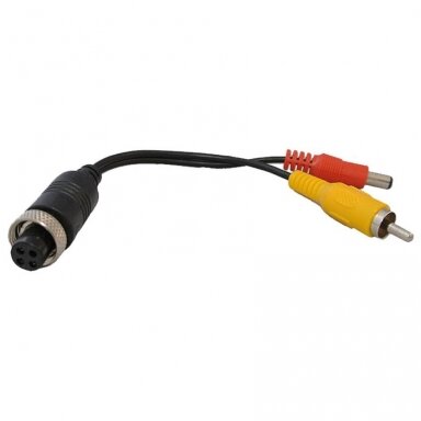 Adapteris RCA Male - 4PIN Female Adapteris RCA Male - 4PIN Female