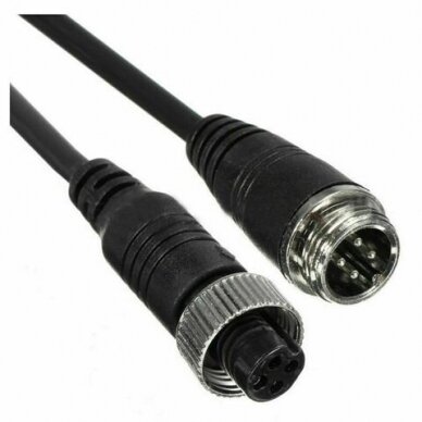 4PIN spec. technikos kamerų laidas 5 metrai 1 4PIN spec. technikos kamerų laidas 5 metrai 1
