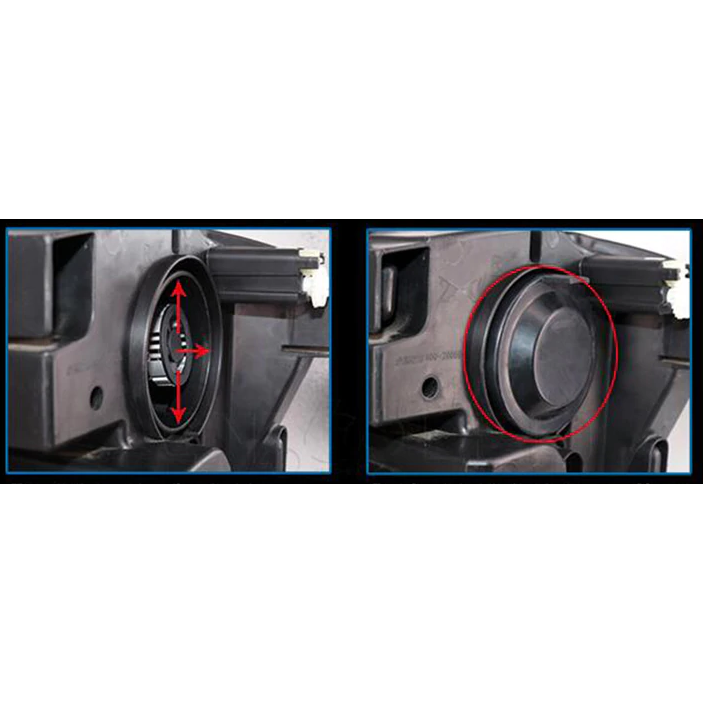 XLED H7 VW / MERCEDES CAN-BUS +300% LED sistema 12V-24V 2x6500LM 15