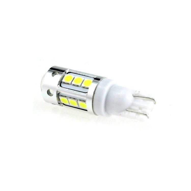 LED lemputė T10 / T15 / W5W / W16W raudona rūko 3 LED lemputė T10 / T15 / W5W / W16W raudona rūko 3