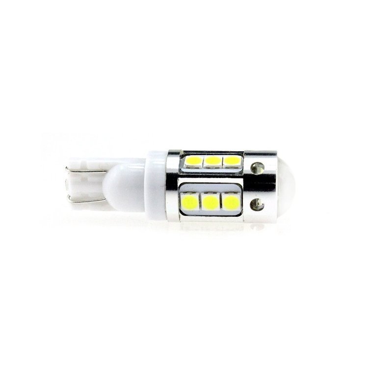 LED lemputė T10 / T15 / W5W / W16W raudona rūko 1