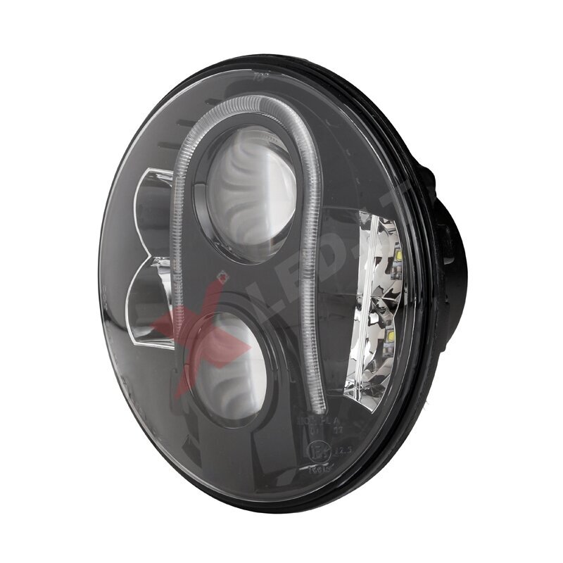 7" LED HIGH/LOW + gabaritas (A02) priekinis sertifikuotas žibintas 1