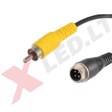 Adapteris RCA Male - 4PIN Male Adapteris RCA Male - 4PIN Male