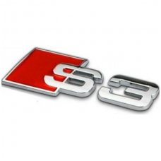 Audi S3 klijuojama emblema