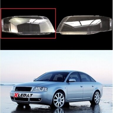 AUDI A6 C5 (98-02) - Dešinės pusės žibinto stiklas AUDI A6 C5 (98-02) - Dešinės pusės žibinto stiklas