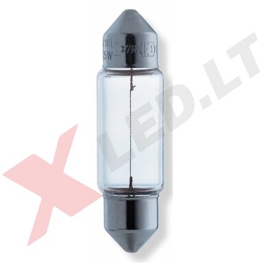 Automobilinė emputė C5W / F10 1vnt. OSRAM 6418 Original 12V 5W, 36mm 4050300838397 Automobilinė emputė C5W / F10 1vnt. OSRAM 6418 Original 12V 5W, 36mm 4050300838397