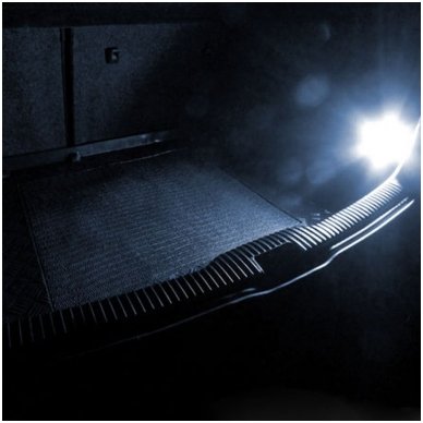 Audi A4 B6 B7 sedanas LED salono apšvietimo lempučių komplektas 10