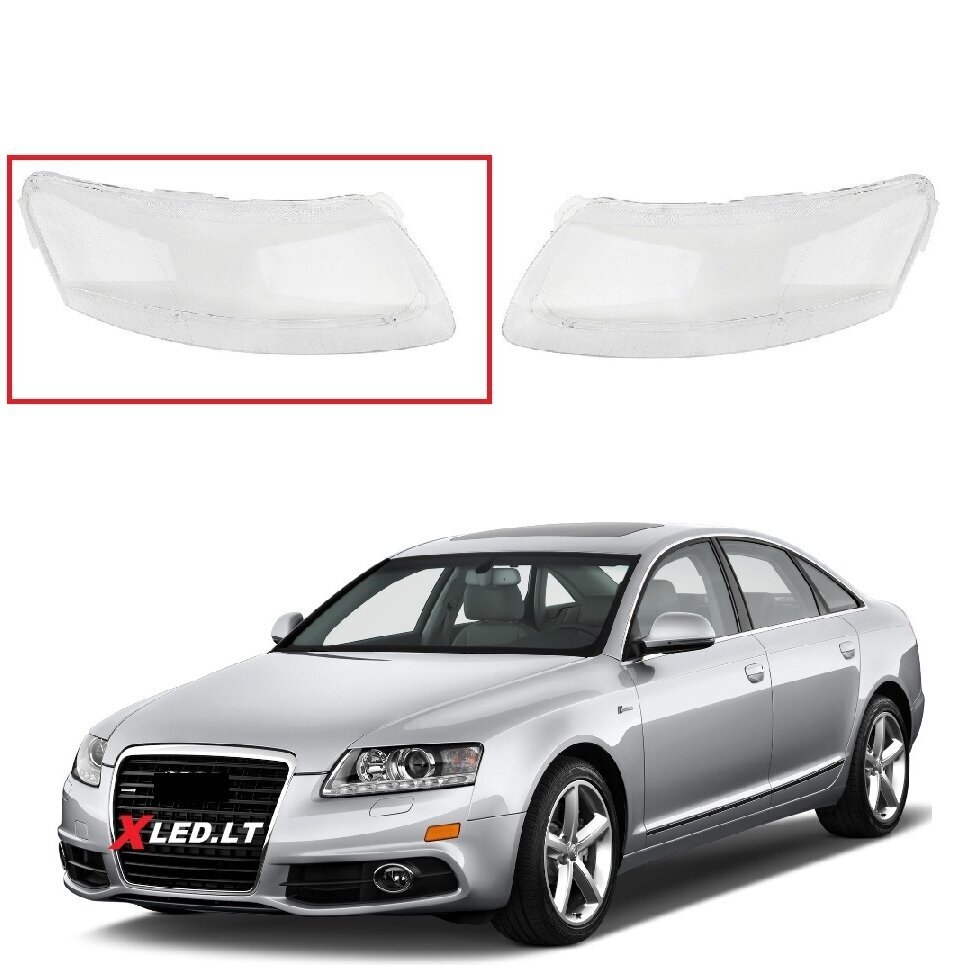 AUDI A6 C6 4F (2004-2011) - Dešinės pusės žibinto stiklas