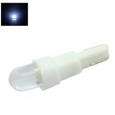 Balta Led lemputė T5 - 1 LED