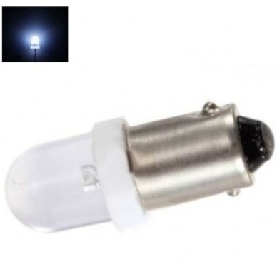 Balta BA9S/ T4W 1 led lemputė