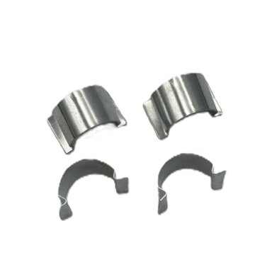 Žibinto stiklo tvirtinimo kabės 15mm. 4vnt. Žibinto stiklo tvirtinimo kabės 15mm. 4vnt.