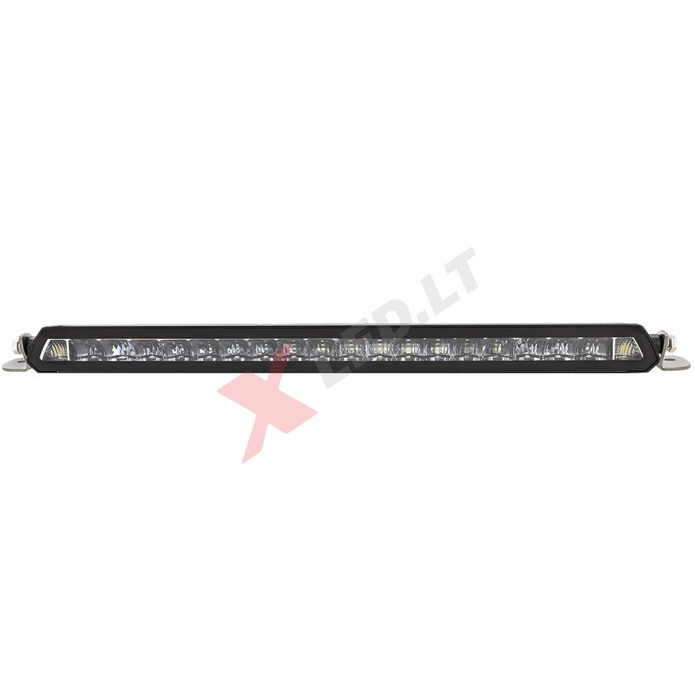 BLACK SLIM LED BAR žibintas 84W 8400LM 12-24V + posūkis ir gabaritas 53cm.
