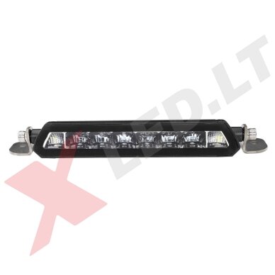 BLACK SLIM LED BAR žibintas 36W 3600LM 12-24V + posūkis ir gabaritas 27cm. 11 BLACK SLIM LED BAR žibintas 36W 3600LM 12-24V + posūkis ir gabaritas 27cm. 11