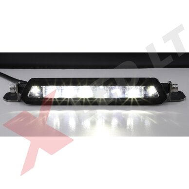 BLACK SLIM LED BAR žibintas 84W 8400LM 12-24V + posūkis ir gabaritas 53cm. 10