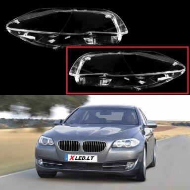 BMW 5 F10/F11 (2009-2016) - Kairės pusės žibinto stiklas