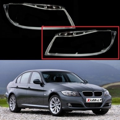 BMW 3 E90/E91 (2005-2012) XENON - Kairės pusės žibinto stiklas BMW 3 E90/E91 (2005-2012) XENON - Kairės pusės žibinto stiklas