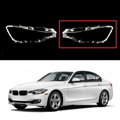 BMW 3 F30/F31 (2011-2015) - Kairės pusės žibinto stiklas BMW 3 F30/F31 (2011-2015) - Kairės pusės žibinto stiklas