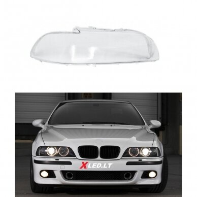 BMW 5 E39 (2000-2003) Facelift - Dešinės pusės žibinto stiklas BMW 5 E39 (2000-2003) Facelift - Dešinės pusės žibinto stiklas