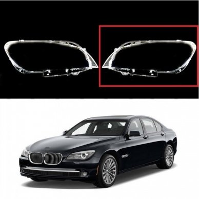 BMW 7 F01/F02 (2007-2015) - Kairės pusės žibinto stiklas BMW 7 F01/F02 (2007-2015) - Kairės pusės žibinto stiklas