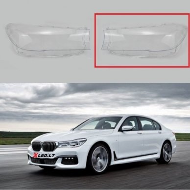 BMW 7 G11/G12 (2015-2019) - Kairės pusės žibinto stiklas