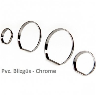 BMW CHROME 3 e46 M stiliaus spidometro žiedai 3