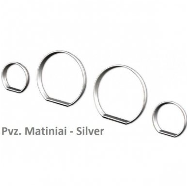 BMW MATINIAI 5 e60, e61 M stiliaus spidometro žiedai 1 BMW MATINIAI 5 e60, e61 M stiliaus spidometro žiedai 1