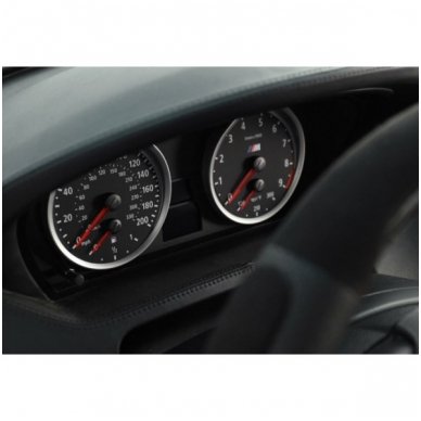 BMW MATINIAI 5 e60, e61 M stiliaus spidometro žiedai 4