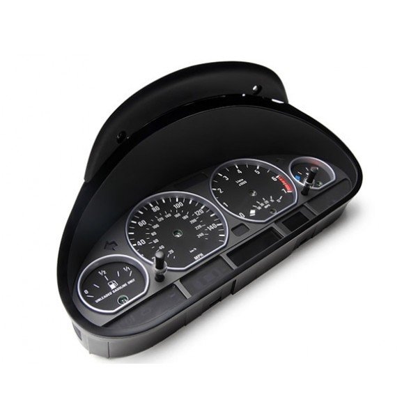 BMW CHROME 3 e46 M stiliaus spidometro žiedai 4 BMW CHROME 3 e46 M stiliaus spidometro žiedai 4