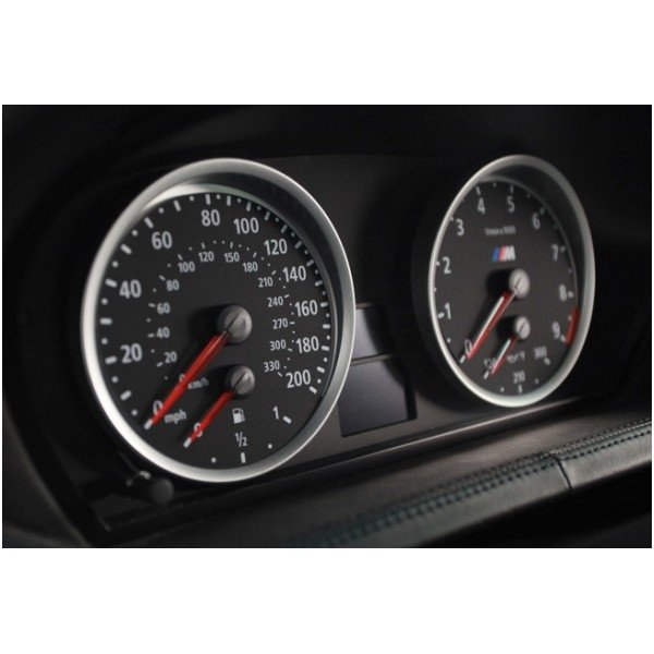 BMW MATINIAI 5 e60, e61 M stiliaus spidometro žiedai 3