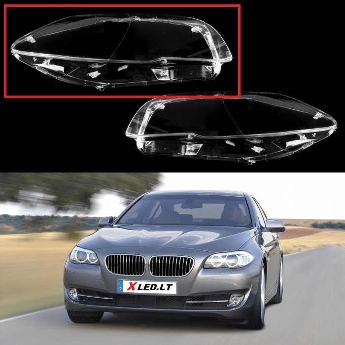 BMW 5 F10/F11 (2009-2016) - Dešinės pusės žibinto stiklas BMW 5 F10/F11 (2009-2016) - Dešinės pusės žibinto stiklas